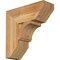 Ekena Millwork Imperial Slat Rough Sawn Bracket, Western Red Cedar, 6"W x 18"D x 18"H BKT06X18X18IMP06RWR - alternate 1